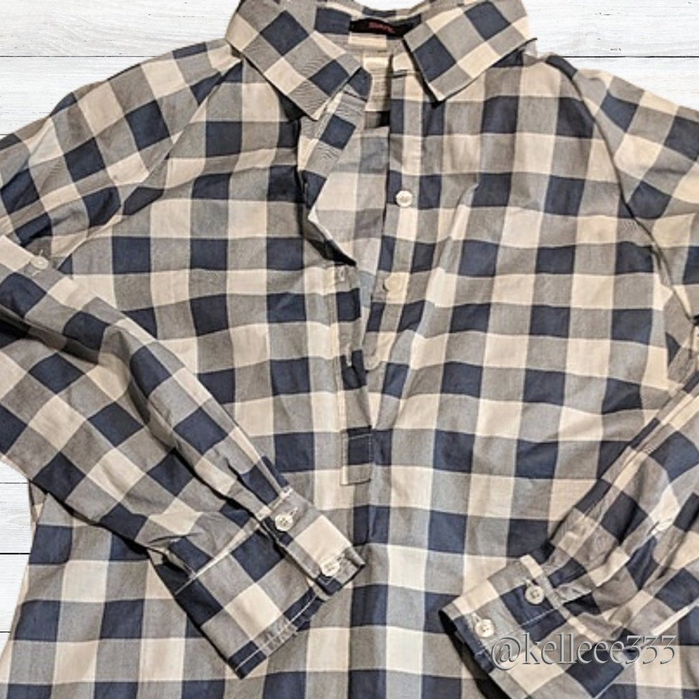 Mark Long Sleeve Shirt Dress Size Medium - Picture 5 of 6